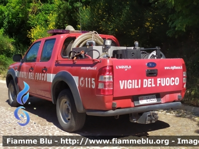 Ford Ranger VI serie 
Vigili del Fuoco
Comando provinciale di L’Aquila
Allestimento ARIS
VF 25426
