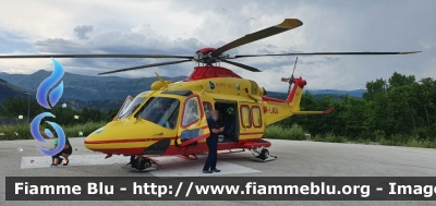 Augusta Westland AW 139 I-LAQU
118 Abruzzo Soccorso
Servizio Elisoccorso Regionale
Base aeroporto L’Aquila (Preturo)

