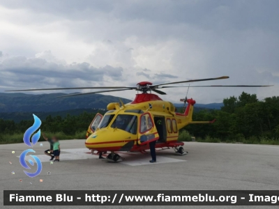 Augusta Westland AW 139 I-LAQU
118 Abruzzo Soccorso
Servizio Elisoccorso Regionale
Base aeroporto L’Aquila (Preturo)

