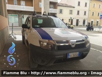 Dacia Duster
Polizia Locale
Comune di Rocca di Mezzo
Allestimento Bertazzoni Veicoli Speciali
YA 263 AD
