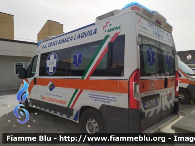 Fiat Ducato X290
Croce Bianca L'Aquila
Allestimento Mariani Fratelli
Automezzo 34
Postazione H24 Ospedale ''San Salvatore''
Parole chiave: Fiat Ducato_X290 Ambulanza