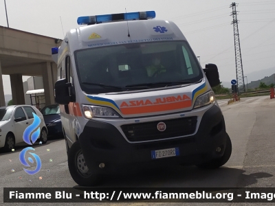 Fiat Ducato X290
Misericordia di San Benedetto dei Marsi
Allestimento Mariani Fratelli
Parole chiave: Fiat Ducato_X290 Ambulanza