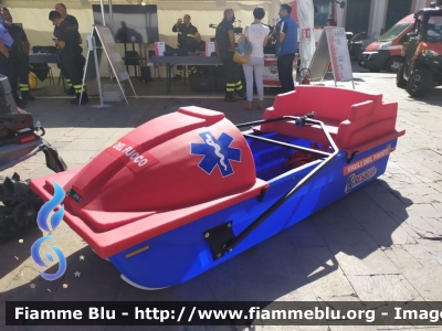 Equinox-Rescue Boggan SCI
Vigili del Fuoco
Comando Provinciale di L'Aquila
Barella da soccorso a traino universale per motoslitta e quad cingolati allestimento speciale da soccorso
allestitore Motorparma
Parole chiave: Equinox-Rescue Boggan SCI