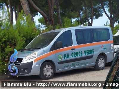 Fiat Scudo IV serie
Pubblica Assistenza Croce Verde Villa Rosa di Martinsicuro (TE)
Servizi Sociali
Parole chiave: Fiat Scudo_IVserie