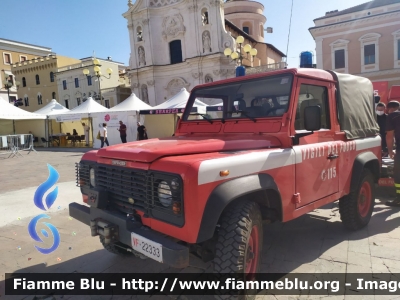 Land Rover Defender 90
Vigili del Fuoco
Comando Provinciale di L'Aquila
VF 22333
