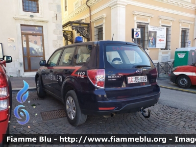 Subaru Forester V serie 
Carabinieri
CC DE 693
