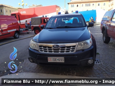 Subaru Forester V serie 
Carabinieri
CC DE 693
