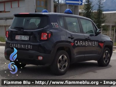 Jeep Renegade
Carabinieri
CC DL 773
