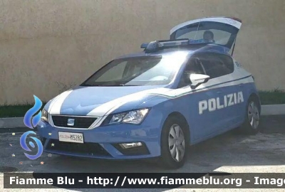 Seat Leon III serie 
Polizia di Stato
Squadra Volante L'Aquila
Allestimento NCT Nuova Carrozzeria Torinese
Decorazione Grafica Artlantis
POLIZIA M 3282
Parole chiave: Seat Leon_IIIserie POLIZIAM3282