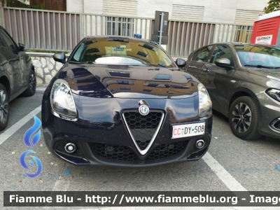 Alfa Romeo Nuova Giulietta Restyle
Carabinieri
CC DY 508
Parole chiave: Alfa-Romeo Nuova_Giulietta_Restyle CCDY508