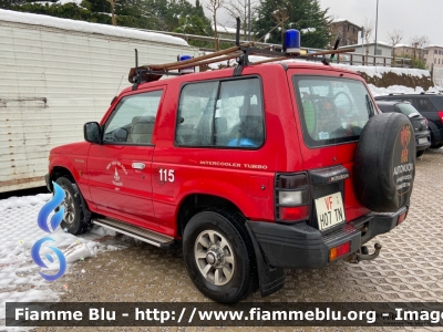 Mitsubishi Pajero Swb II serie
Vigili del Fuoco
Unione Distrettuale di Trento
Corpo Volontario di Lasino (TN)
Distaccamento di Pergolese
VF H07 TN
Parole chiave: Mitsubishi Pajero_Swb_IIserie VFH07TN