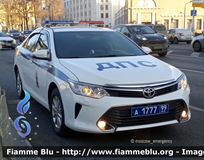 Toyota Camry
Российская Федерация - Federazione Russa
федеральную полицию - Polizia Federale
ДПС - Дорожно-постовая служба - Servizio Ispettivo Traffico - Police Road Patrol Service vehicle
