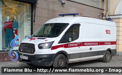 Ford Transit VIII serie
Российская Федерация - Federazione Russa
скорая медицинская помощь - Ambulanza Servizio Sanitario BLS
Ambulance 2
