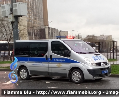 Renault Trafic III serie
Российская Федерация - Federazione Russa
федеральную полицию - Polizia Federale
ДПС - Дорожно-постовая служба - Servizio Ispettivo Traffico - Police Road Patrol Service vehicle
