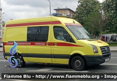 Volkswagen Crafter
Российская Федерация - Federazione Russa
скорая медицинская помощь - Ambulanza Servizio Sanitario BLS
АСМП класса С - ALS unit
