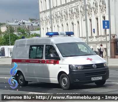 Volkswagen Transporter T6
Российская Федерация - Federazione Russa
скорая медицинская помощь - Ambulanza Servizio Sanitario BLS
АСМП класса B - BLS unit
Parole chiave: Ambulanza Ambulance