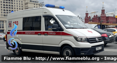 Volkswagen Crafter II serie
Российская Федерация - Federazione Russa
скорая медицинская помощь - Ambulanza Servizio Sanitario BLS
АСМП класса В - BLS unit
Parole chiave: Ambulanza Ambulance