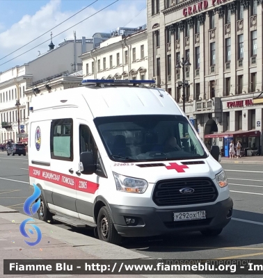 Ford Transit VIII serie
АСМП класса В - BLS unit
