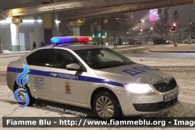 Skoda Octavia V serie
Российская Федерация - Federazione Russa
Автомобиль ДПС - Police Road Patrol Service vehicle
