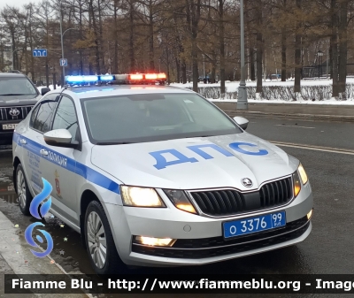 Skoda Octavia V serie
Российская Федерация - Federazione Russa
Автомобиль ДПС - Police Road Patrol Service vehicle
