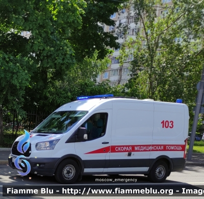 Ford Transit VIII serie
Российская Федерация - Federazione Russa
АСМП класса В - BLS unit
Parole chiave: Ambulance Ambulanza