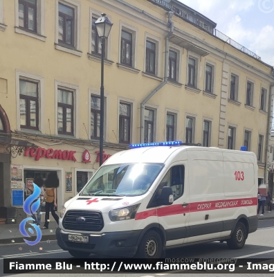 Ford Transit VIII serie
Российская Федерация - Federazione Russa
АСМП класса В - BLS unit
Parole chiave: Ambulanza Ambulance