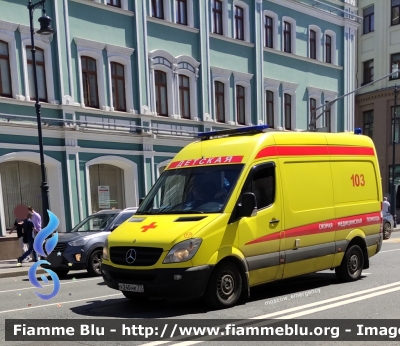 Mercedes-Benz Sprinter III serie
Российская Федерация - Federazione Russa
АСМП класса С - ALS unit
Parole chiave: Ambulanza Ambulance