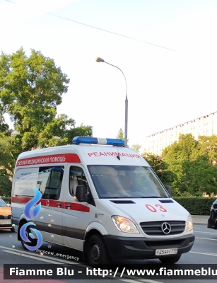 Mercedes-Benz Sprinter
Российская Федерация - Federazione Russa
АСМП класса С - ALS unit
Parole chiave: Ambulanza Ambulance