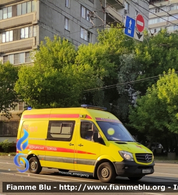 Mercedes-Benz Sprinter III serie restyle
Российская Федерация - Federazione Russa
АСМП класса С - ALS unit
Parole chiave: Ambulanza Ambulance