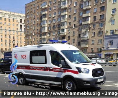 Ford Transit VIII serie
Российская Федерация - Federazione Russa
АСМП класса В - BLS unit
Parole chiave: Ambulanza Ambulance