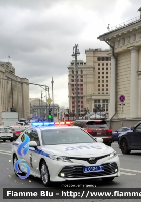 Toyota Camry
Российская Федерация - Federazione Russa
Автомобиль ДПС - Police Road Patrol Service vehicle
