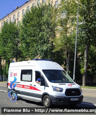 Ford Transit VIII serie
Российская Федерация - Federazione Russa
АСМП класса В - BLS unit
Parole chiave: Ambulanza Ambulance