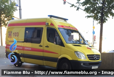 Mercedes-Benz Sprinter III serie
Российская Федерация - Federazione Russa
АСМП класса С - ALS unit
Parole chiave: Ambulanza Ambulance