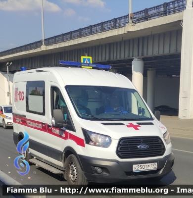 Ford Transit VIII serie
Российская Федерация - Federazione Russa
АСМП класса В - BLS unit
