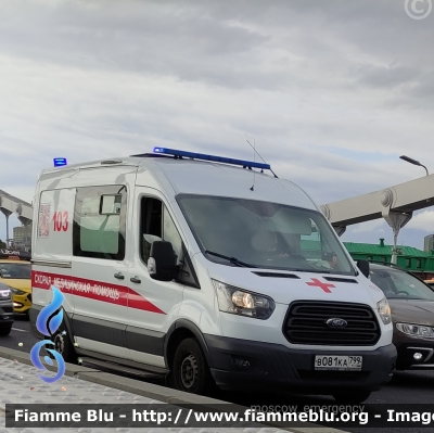 Ford Transit VIII serie
Российская Федерация - Federazione Russa
АСМП класса В - BLS unit
Parole chiave: Ambulanza Ambulance