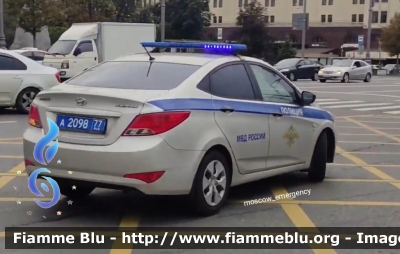 Hyundai Solaris
Автомобиль МВД России - Ministry for Internal Affairs of Russia vehicle
