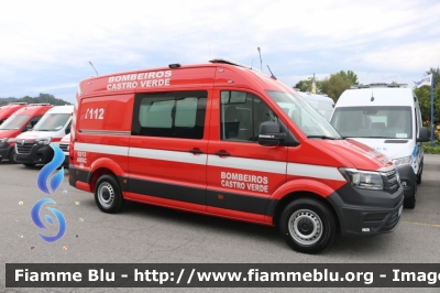 Volkswagen Crafter II serie
Portugal - Portogallo
Bombeiros Voluntários de Castro Verde
Parole chiave: Ambulanza Ambulance