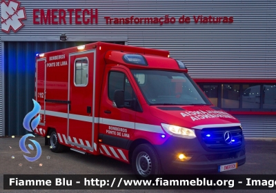 Mercedes-Benz Sprinter IV serie 
Portugal - Portogallo
Bombeiros de Ponte de Lima
Parole chiave: Ambulance Ambulanza