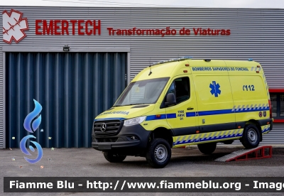 Mercedes-Benz Sprinter 4x4 IV serie
Portugal - Portogallo
Madeira - Bombeiros Funchal
Parole chiave: Mercedes-Benz Sprinter_4x4_IVserie Ambulanza Ambulance