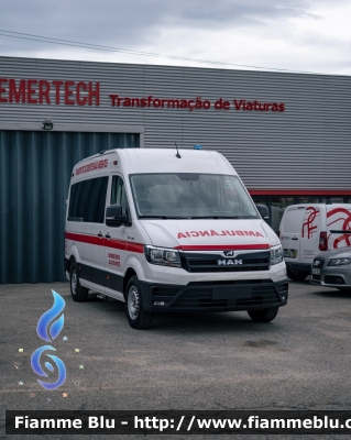 Man TGE
Portugal - Portogallo
Bombeiros Voluntários de Alcochete
Parole chiave: Ambulanza Ambulance