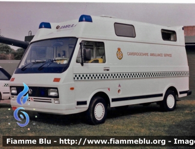 Volkswagen LT I serie
Great Britain - Gran Bretagna
Cambridgeshire Ambulance Service
Parole chiave: Ambulance Ambulanza