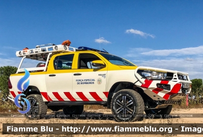 Toyota Hilux 
Portugal - Portogallo
Força Especial de Bombeiros
