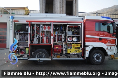 Man TGM 18.340 4x4 I serie
Vigili del Fuoco
Distretto della Valsugana e Tesino
Corpo Volontario di Roncegno Terme (TN)
Allestimento Ziegler
VF 6E4 TN
