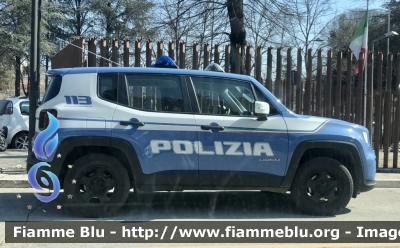 Jeep Renegade restyle 
Polizia di Stato 
Allestimento FCA 
POLIZIA M4547
Parole chiave: Jeep Renegade_restyle POLIZIAM4547