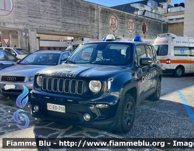 Jeep Renegade restyle 
Carabinieri 
Allestimento FCA 
CC ED 759
Parole chiave: Jeep Renegade_restyle CCED759