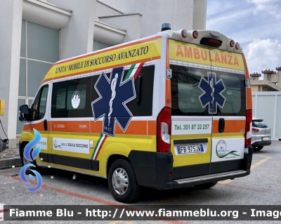 Fiat Ducato X290
ASD SAM 
L’Aquila Soccorso 
Allestimento MAF 
Parole chiave: Fiat Ducato_X290 Ambulanza