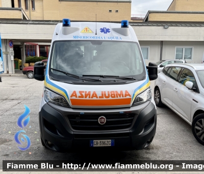 Fiat Ducato X290
Misericordia di L’Aquila 
Allestimento Mariani Fratelli 
Parole chiave: Fiat Ducato_X290 Ambulanza