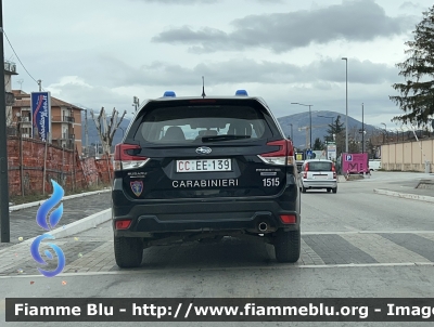 Subaru Forester E-Boxer 
Carabinieri 
Comando Carabinieri Unità per la Tutela Forestale Ambientale ed Agroalimentare 
Allestimento Cita Seconda 
CC EE 139
Parole chiave: Subaru Forester_E-Boxer CCEE139