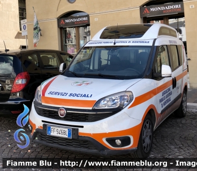 Fiat Doblò XL IV serie 
Associazione Pubblica Assistenza di Montereale 
Allestimento Maf 
Parole chiave: Fiat Doblò_XL_IVserie