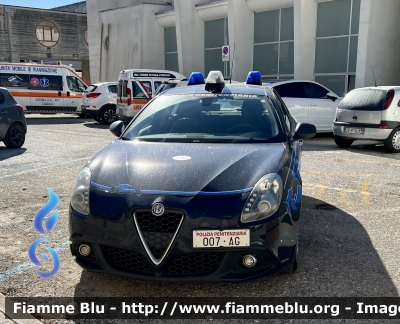 Alfa Romeo Nuova Giulietta restyle 
Polizia Penitenziaria 
Servizio Tradizioni e Piantonamenti 
POLIZIA PENITENZIARIA 007 AG
Parole chiave: Alfa-Romeo Nuova_Giulietta_restyle POLIZIAPENITENZIARIA007AG